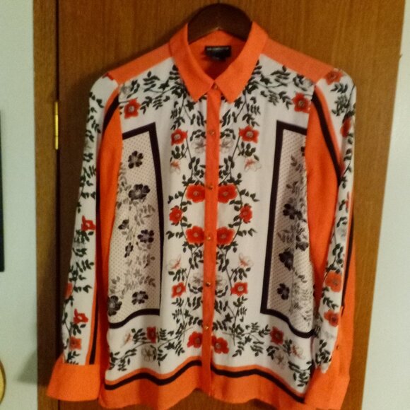 Liz Claiborne Career Tops - Liz Claiborne Career Long Sleeve Blouse